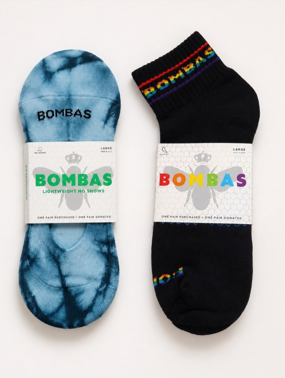 2 Bombas L Socks Bundle